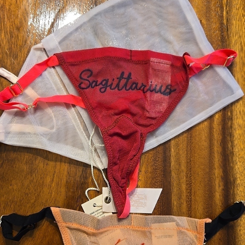 HAH Free People Zodiac Panties PrePacks Sagittarius O/S NEW! - Picture 3 of 6